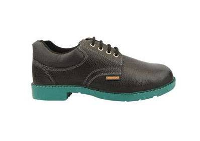 Leather Safety Shoe with Rubber Sole Leather Safety Shoe with Rubber Sole